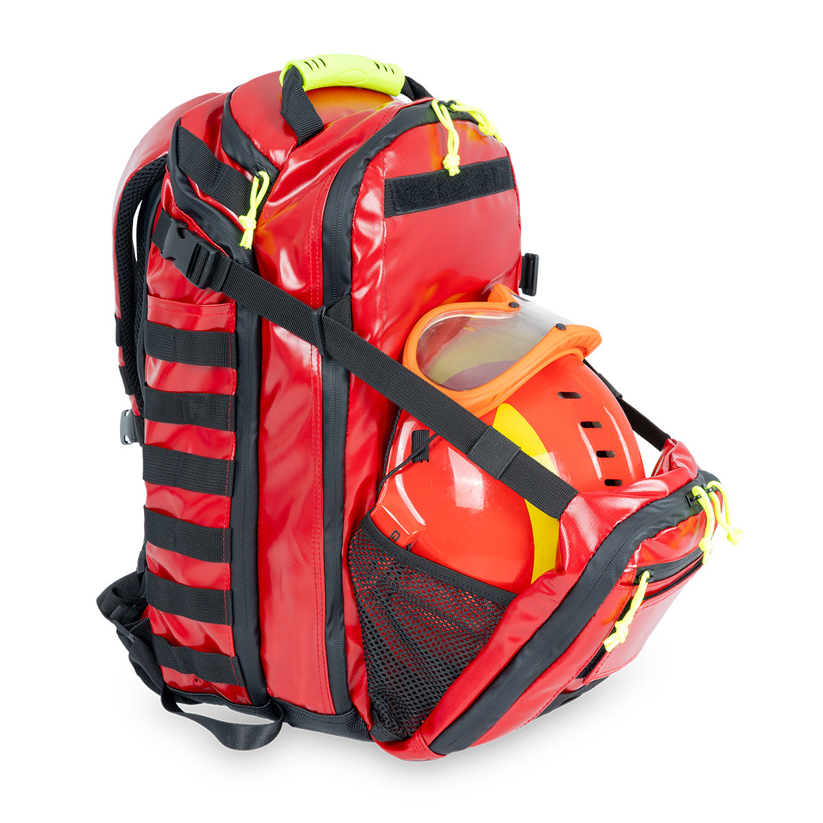 Helmet Carrier Backpack - Red