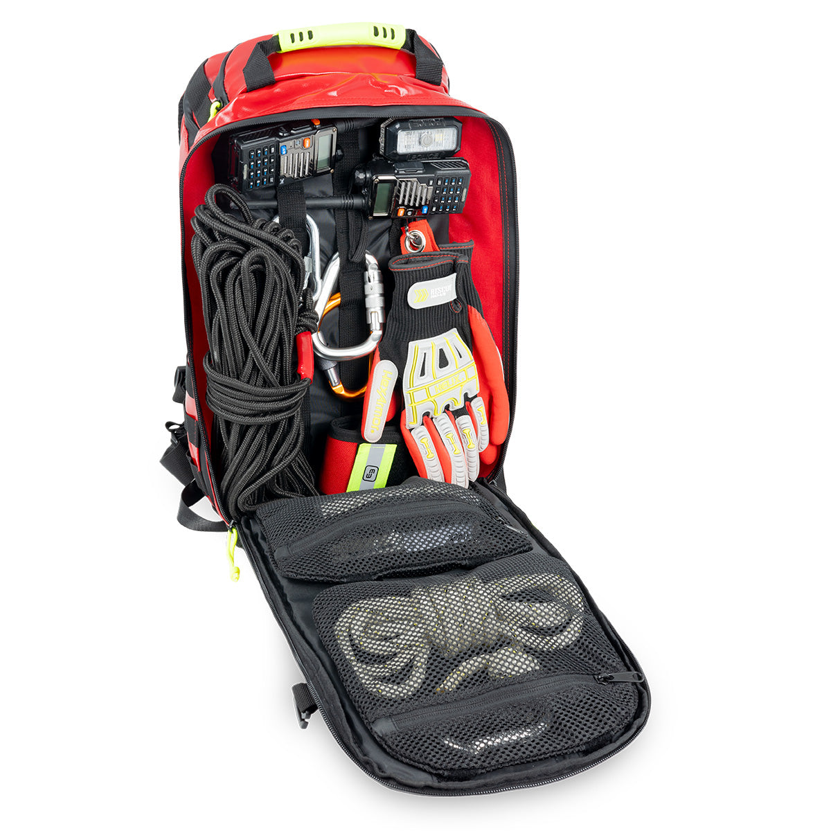 Helmet Carrier Backpack - Red