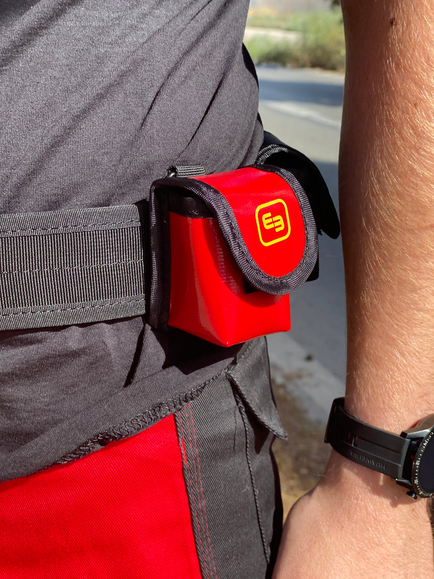 Case for Finger Pulse Oximeter - Red