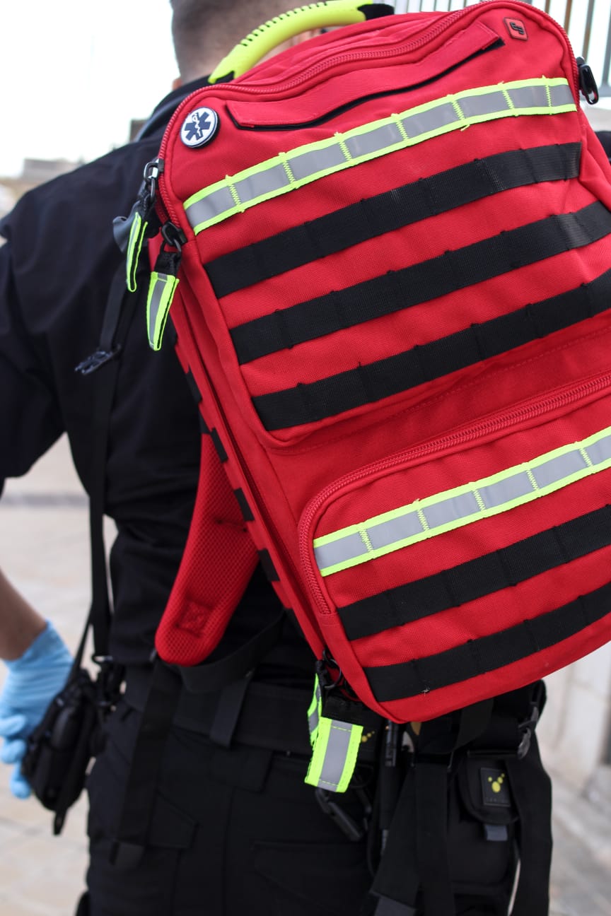 Elite Paramedic Rescue Backpack - Red - CLEARANCE