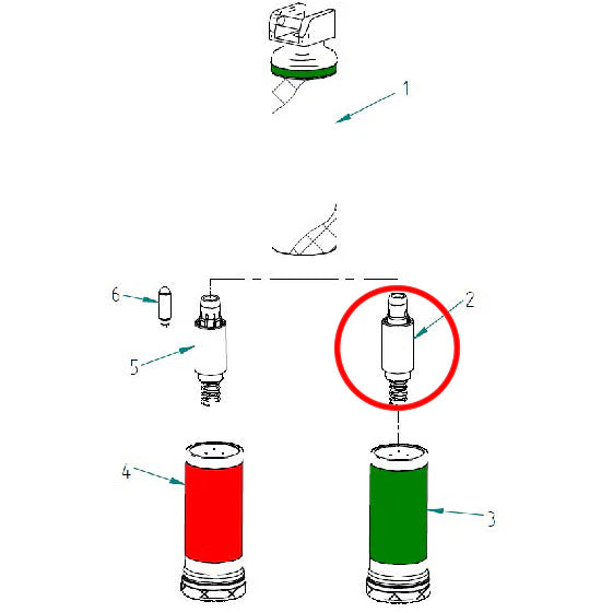 LED Insert For Fiber Optic Rechargeable Handle