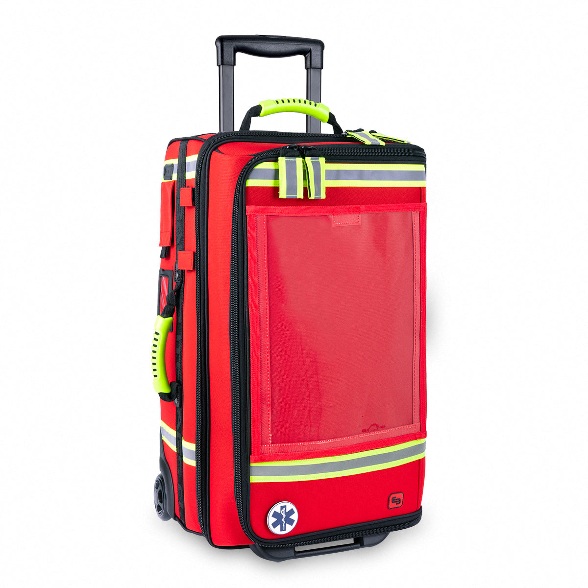 Emerair's Trolley Emergency Respiratory Bag - Red Polyamide