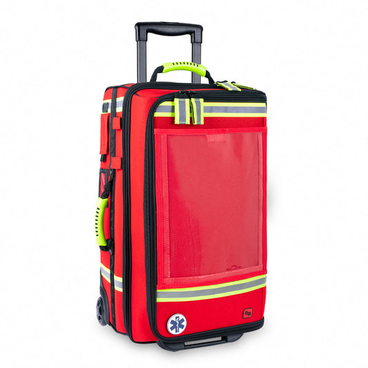 Emerair's Trolley Emergency Respiratory Bag - Red Polyamide - CLEARANCE