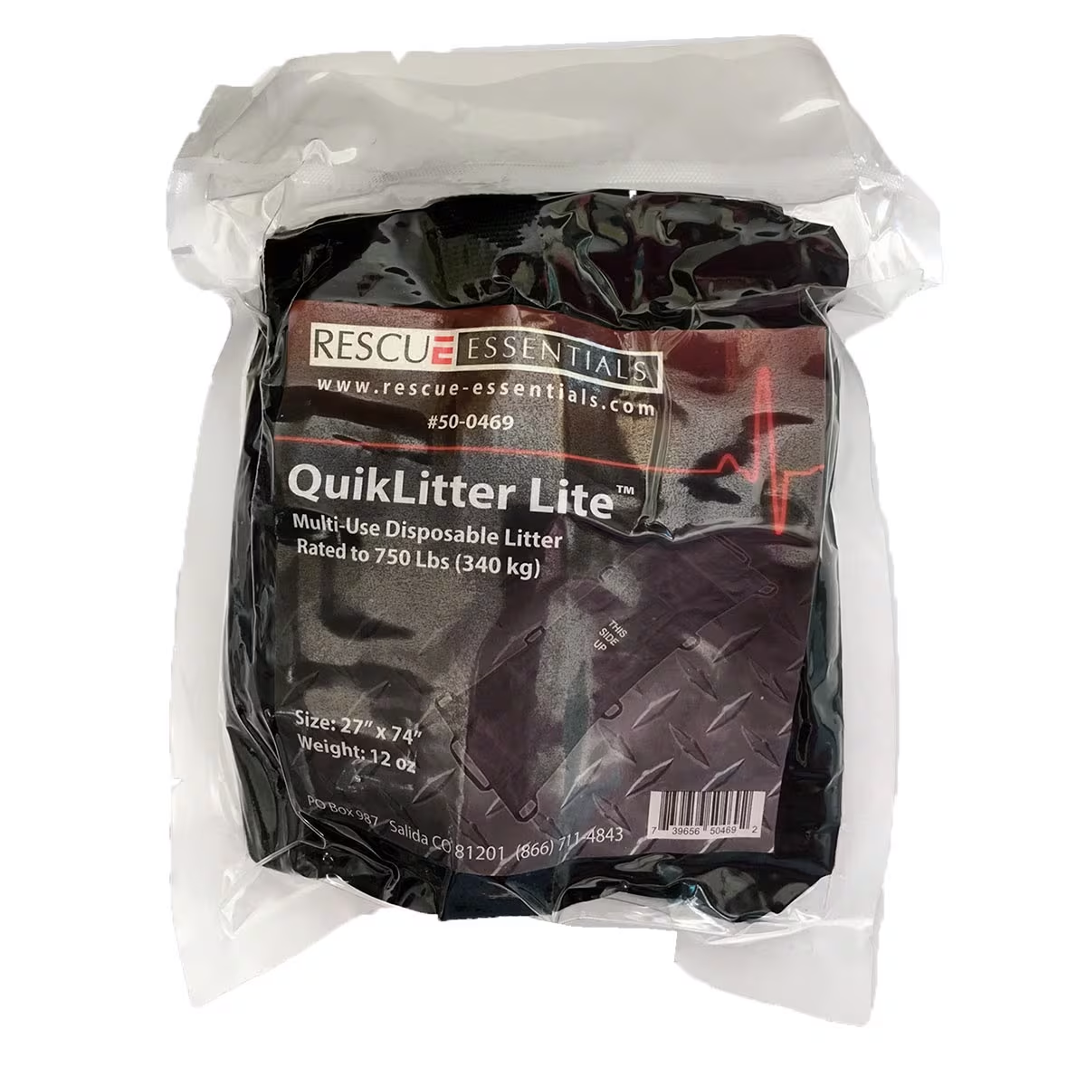 Quik Litter Lite™ Compact Emergency Stretcher - Elite Bags