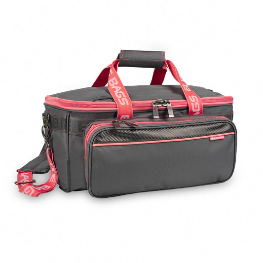 GP's Light medical bag – Grey and Salmon pink