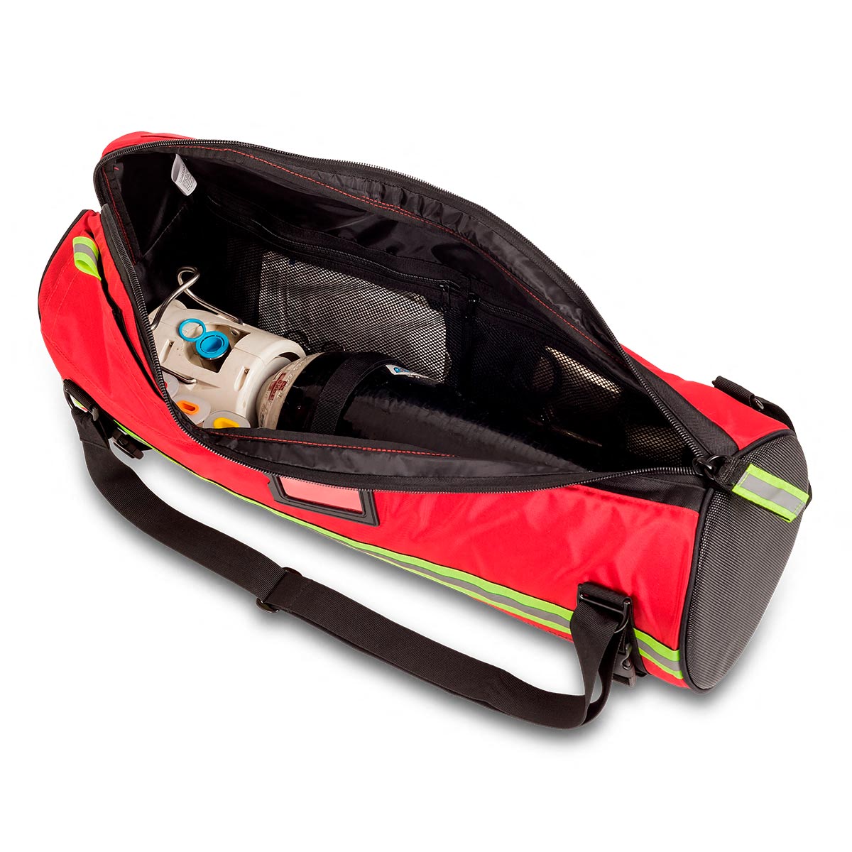 TUBE’S Oxygen Barrel Bag - Red Polyester