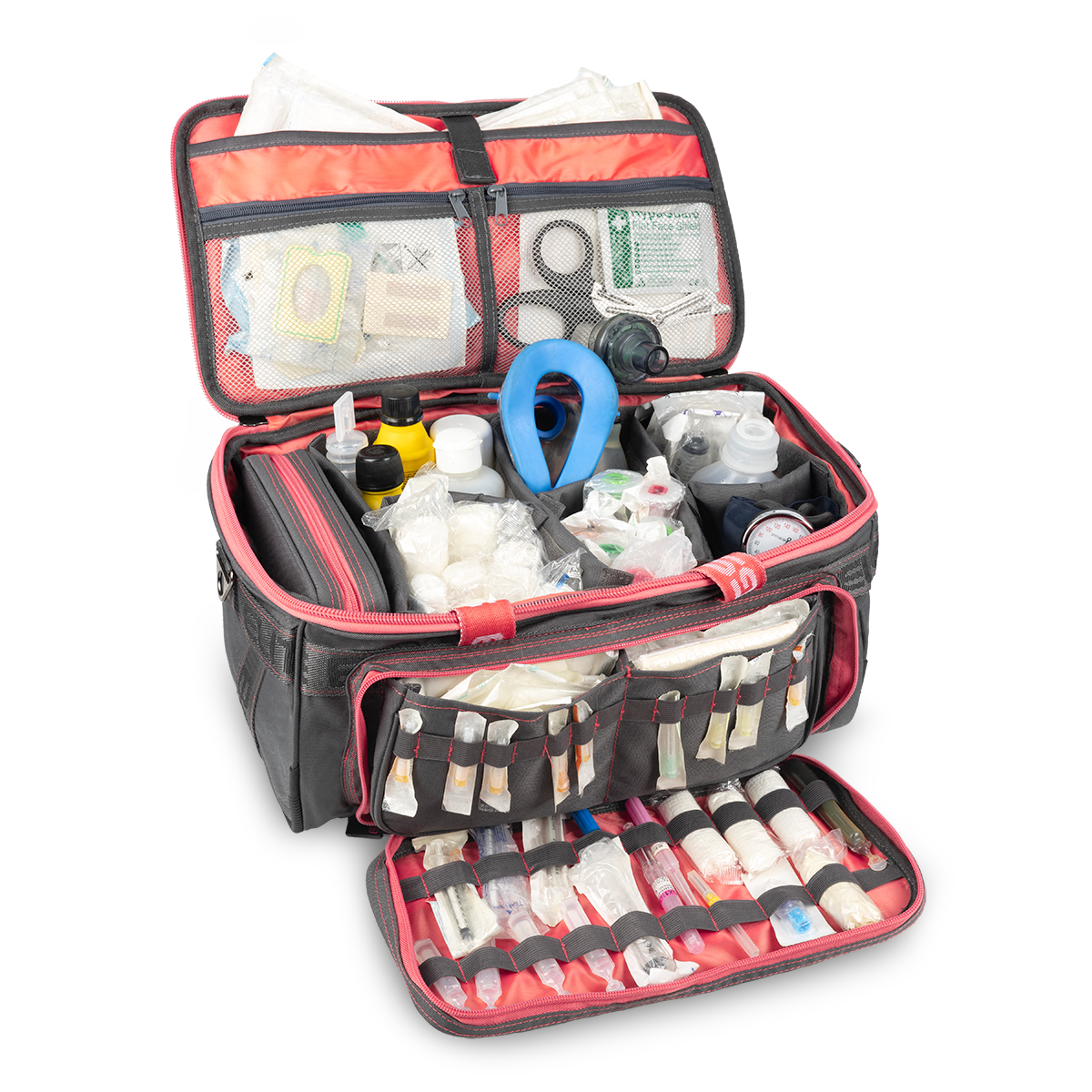 GP's Light medical bag – Grey and Salmon pink