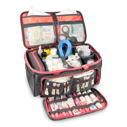 GP's Light medical bag – Grey and Salmon pink