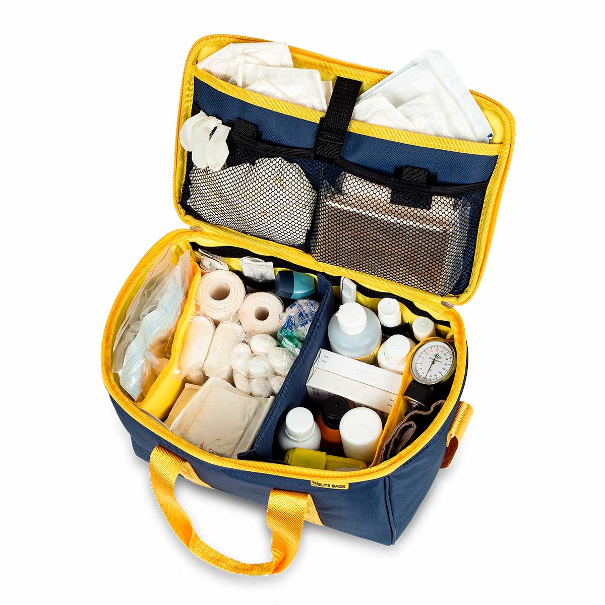 Multipurpose First Aid Bag - Blue/Yellow - Polyester