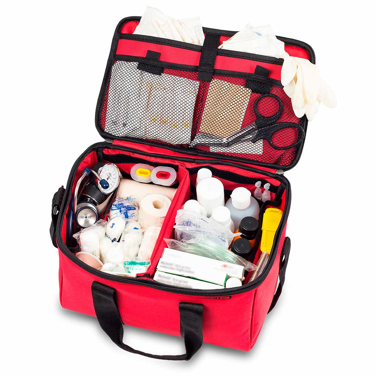 Multipurpose First Aid Bag - Red - Polyester