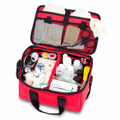 Multipurpose First Aid Bag - Red - Polyester