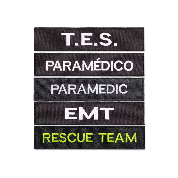 Customisable Textile Patch for the Paramed's Backpack