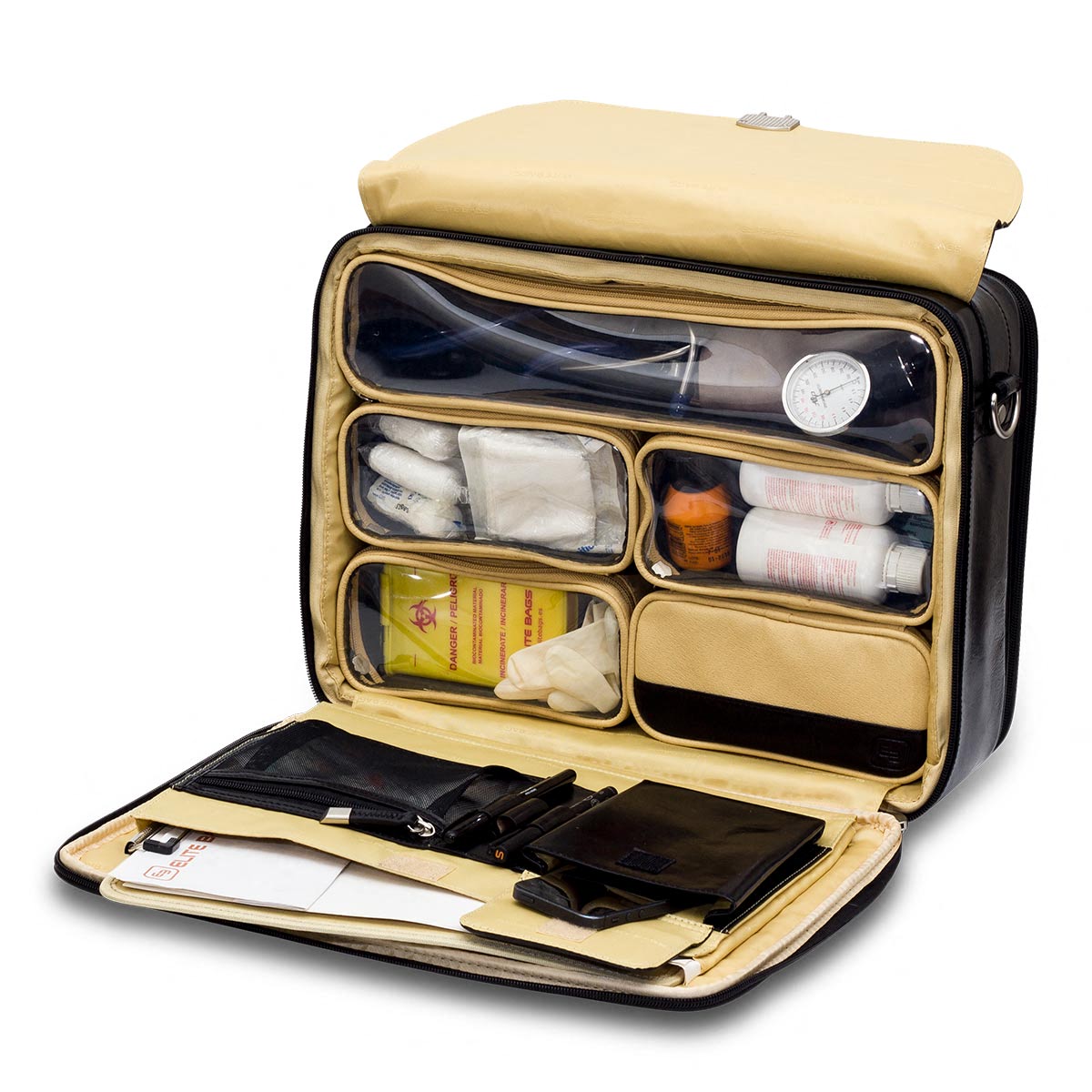 Elite Doctors Bag - Black - EB12.007