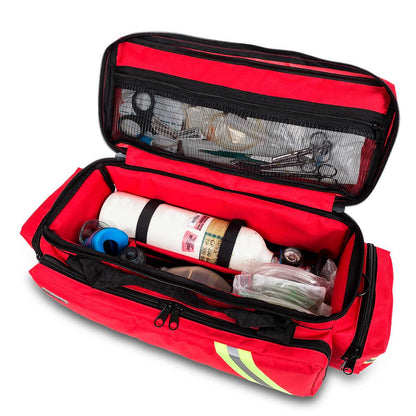 Elite Oxygen Therapy Emergency Bag - Red