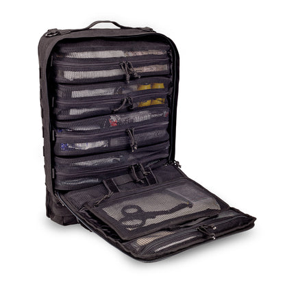 Compact Modular Tactical Backpack Black - Polyester