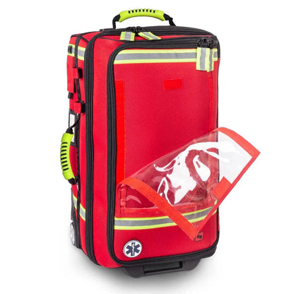 Emerair's Trolley Emergency Respiratory Bag - Red Polyamide - CLEARANCE - Elite Bags