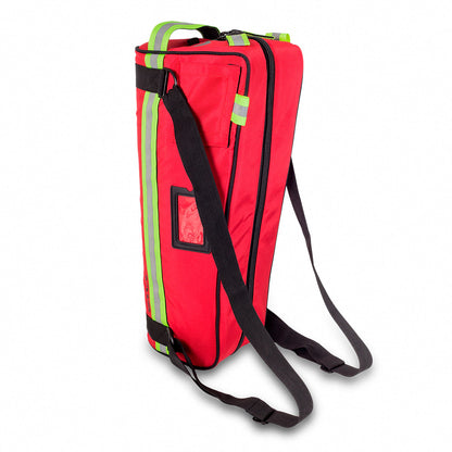MINI TUBE's Small Oxygen Carrier Bag - Red Polyester