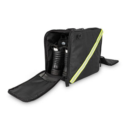 Secure Transport Bag for Boots and Helmet - Black