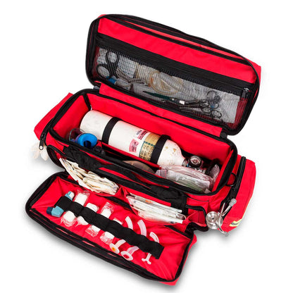 Elite Oxygen Therapy Emergency Bag - Red