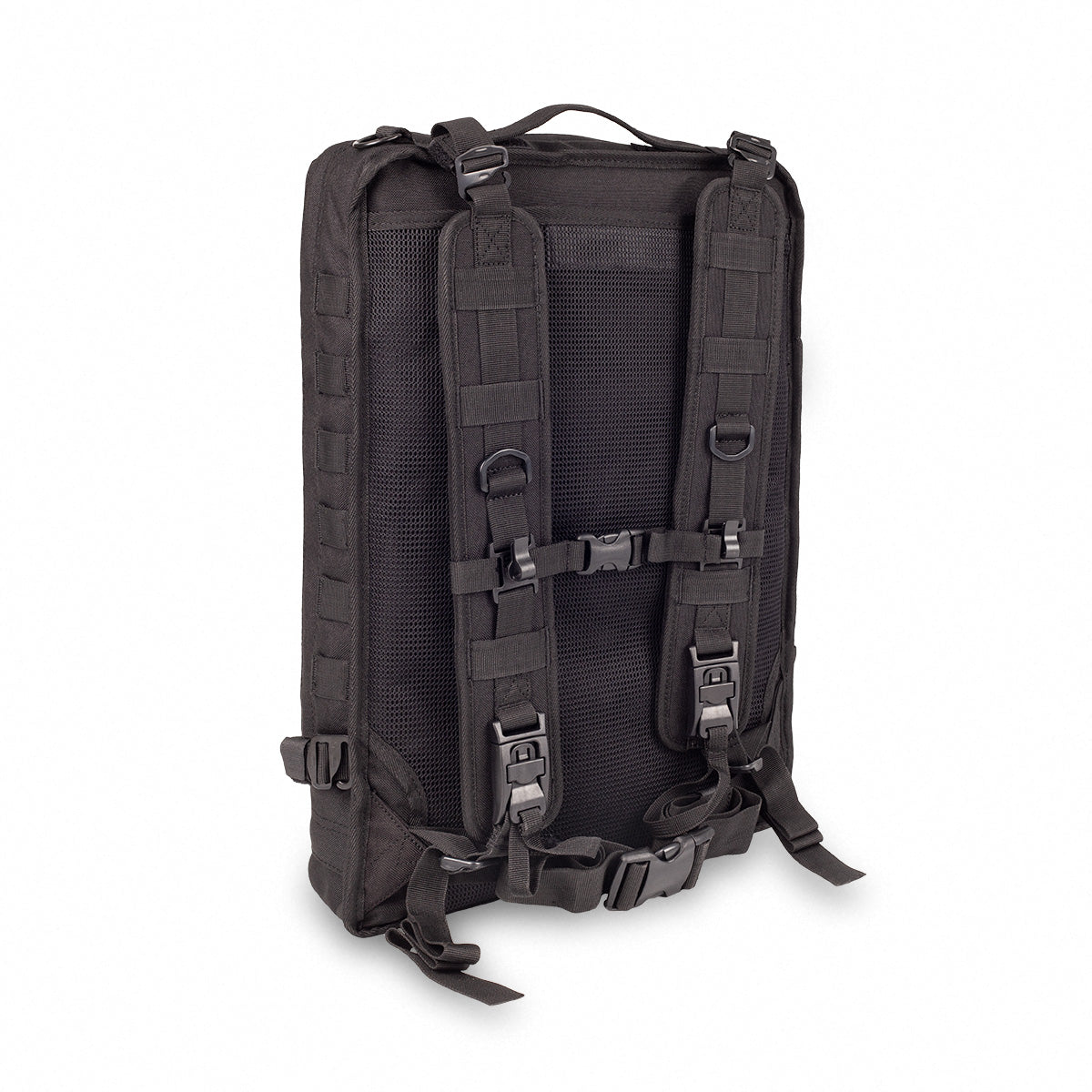 Compact Modular Tactical Backpack Black - Polyester