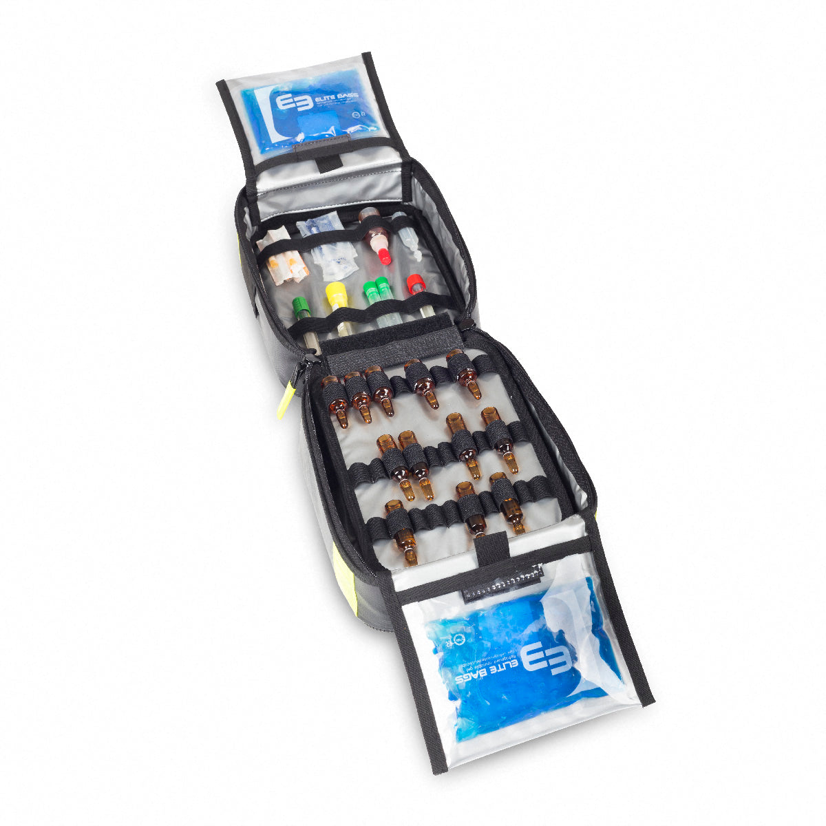 POULERBOX'S, high capacity isothermal ampoule holder, tarpaulin - Black