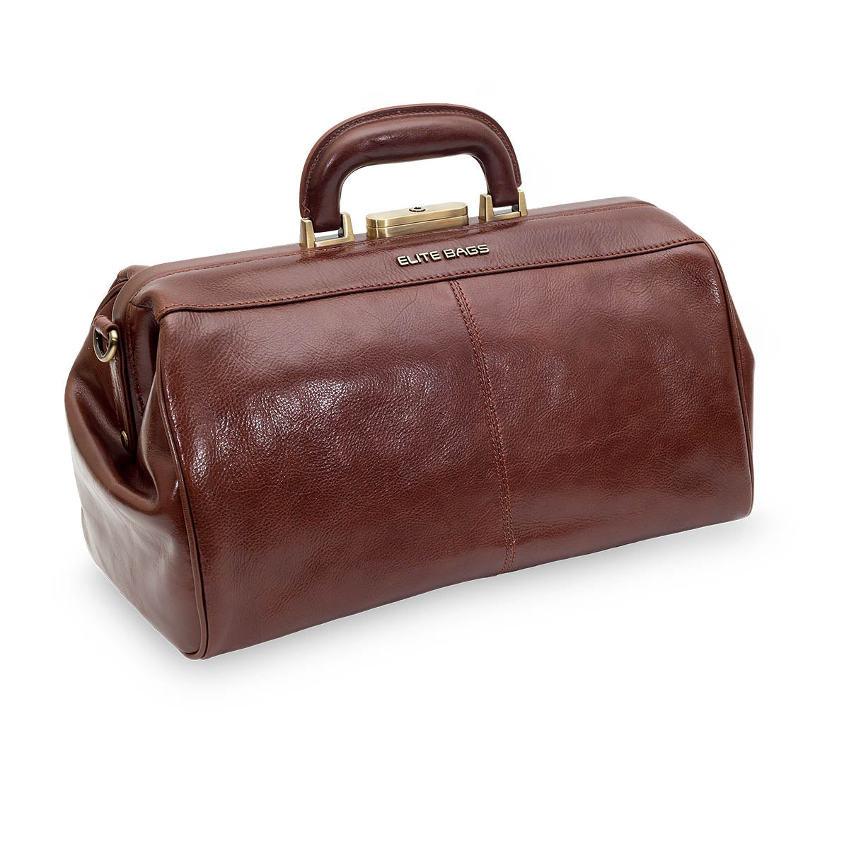 Elite Traditional Medical Bag - Brown Leather - Clearance