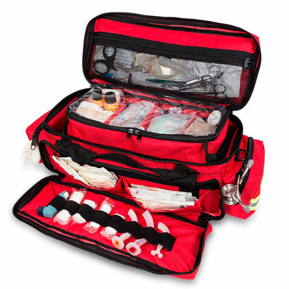 Elite Oxygen Therapy Emergency Bag - Red