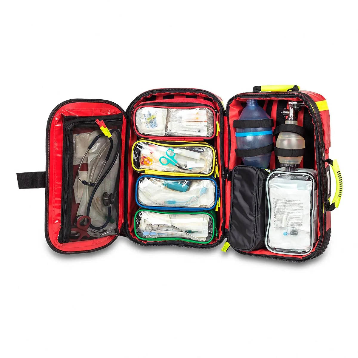 Emergency Bag for Advanced Life Support (ALS) - Red Tarpaulin - Elite Bags