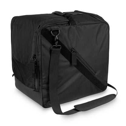 Secure Transport Bag for Boots and Helmet - Black