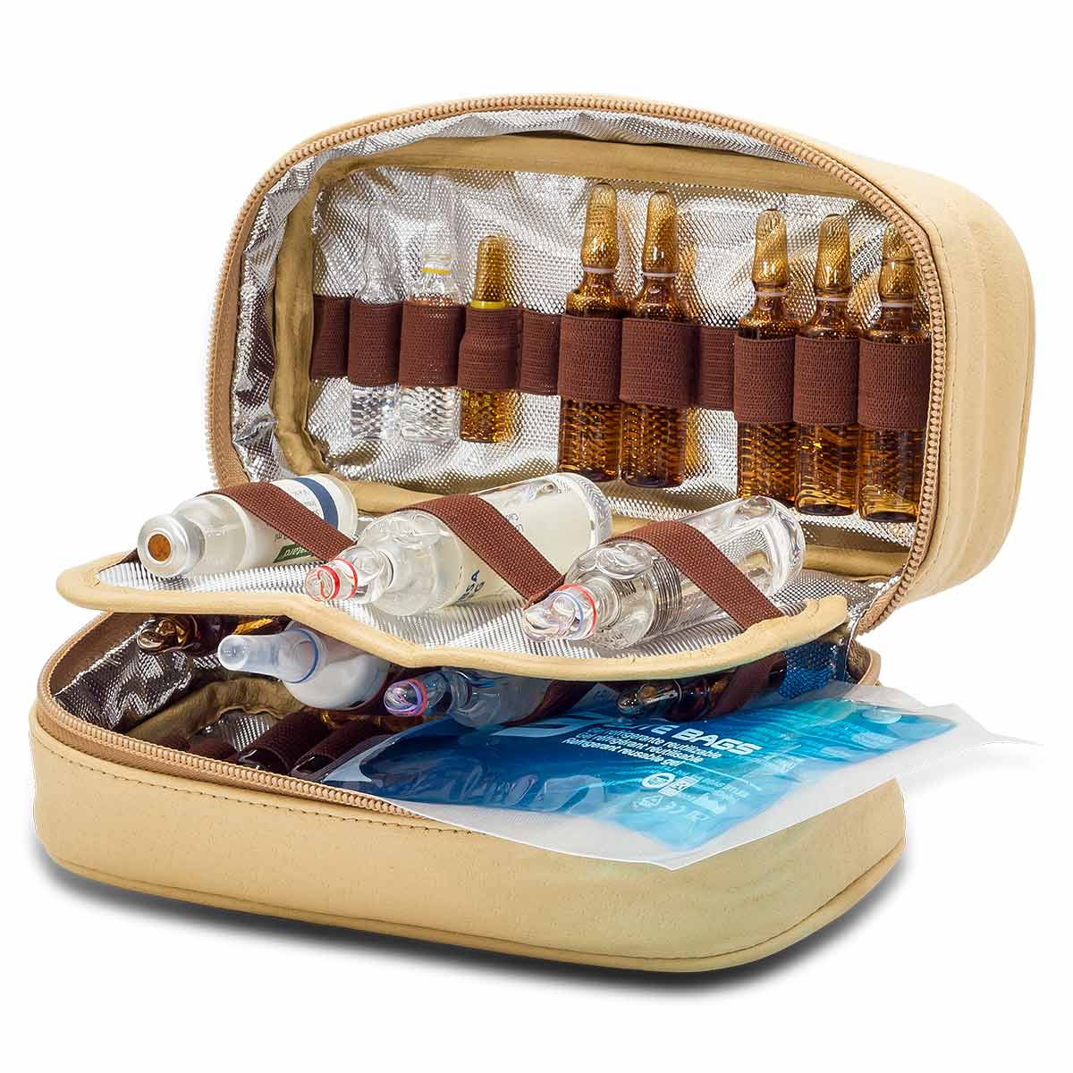 Elite Doctor’s Medical Bag – Brown Leather