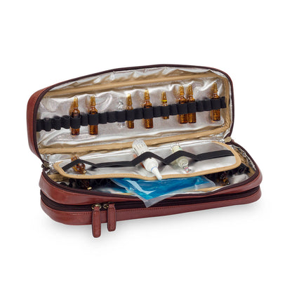 Elite Traditional Doctors Bag - Brown Leather
