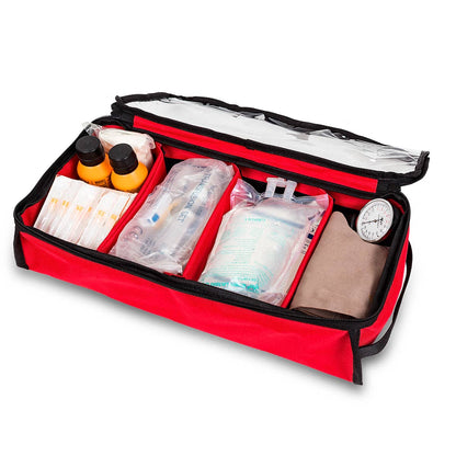 Elite Oxygen Therapy Emergency Bag - Red