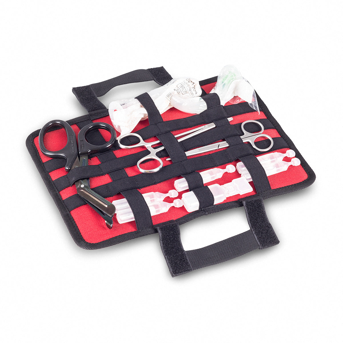 Compact Modular Tactical Backpack Red - Polyester