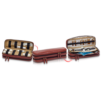 Elite Traditional Doctors Bag - Brown Leather