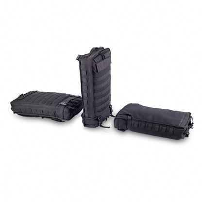 Compact Modular Tactical Backpack Black - Polyester
