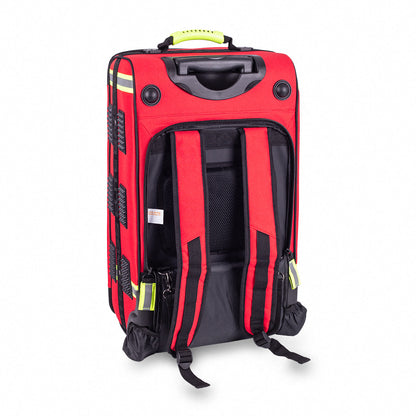 Emerair's Trolley Emergency Respiratory Bag - Red Polyamide