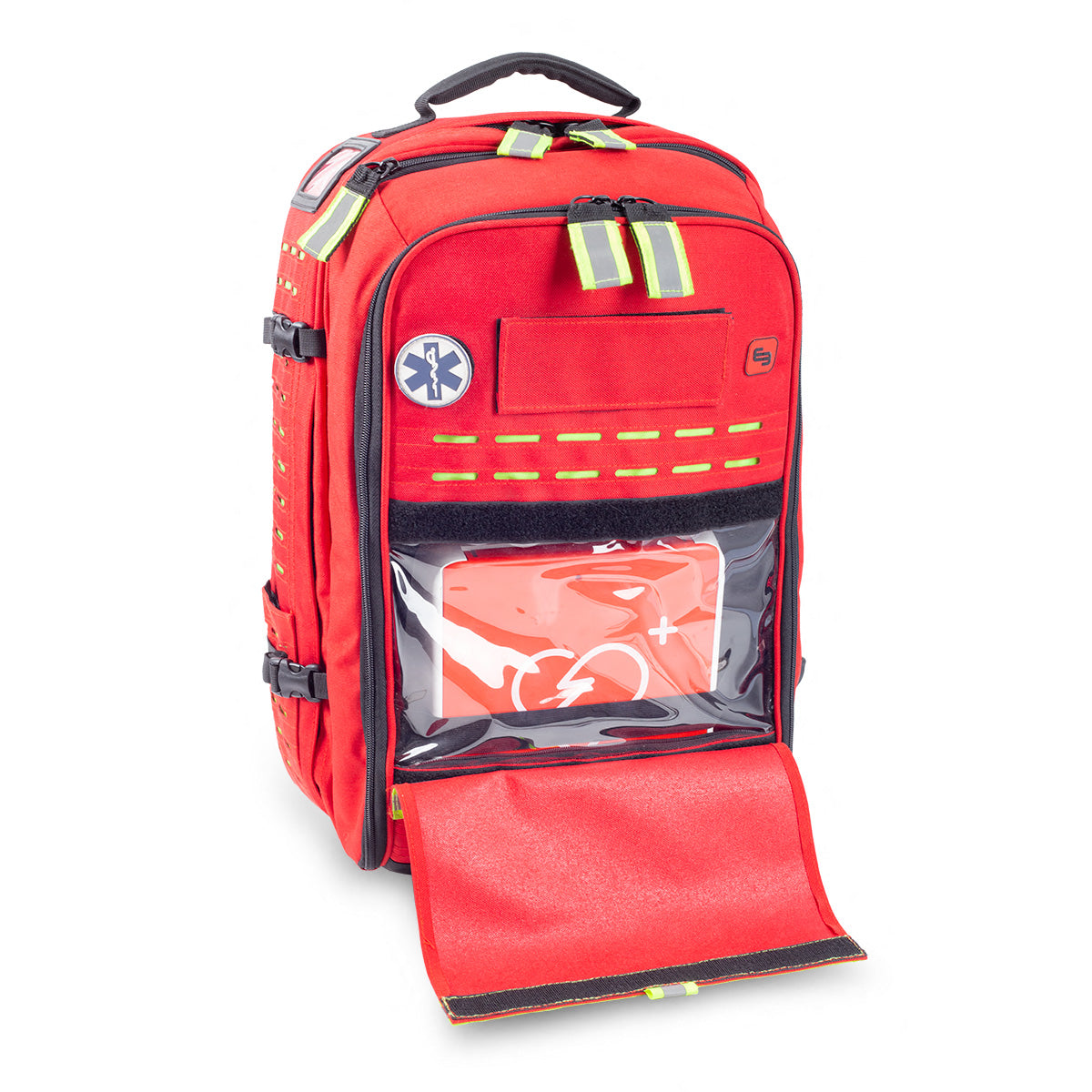 Robust's - Tactical Backpack with Adjustable Inner Layout - Red