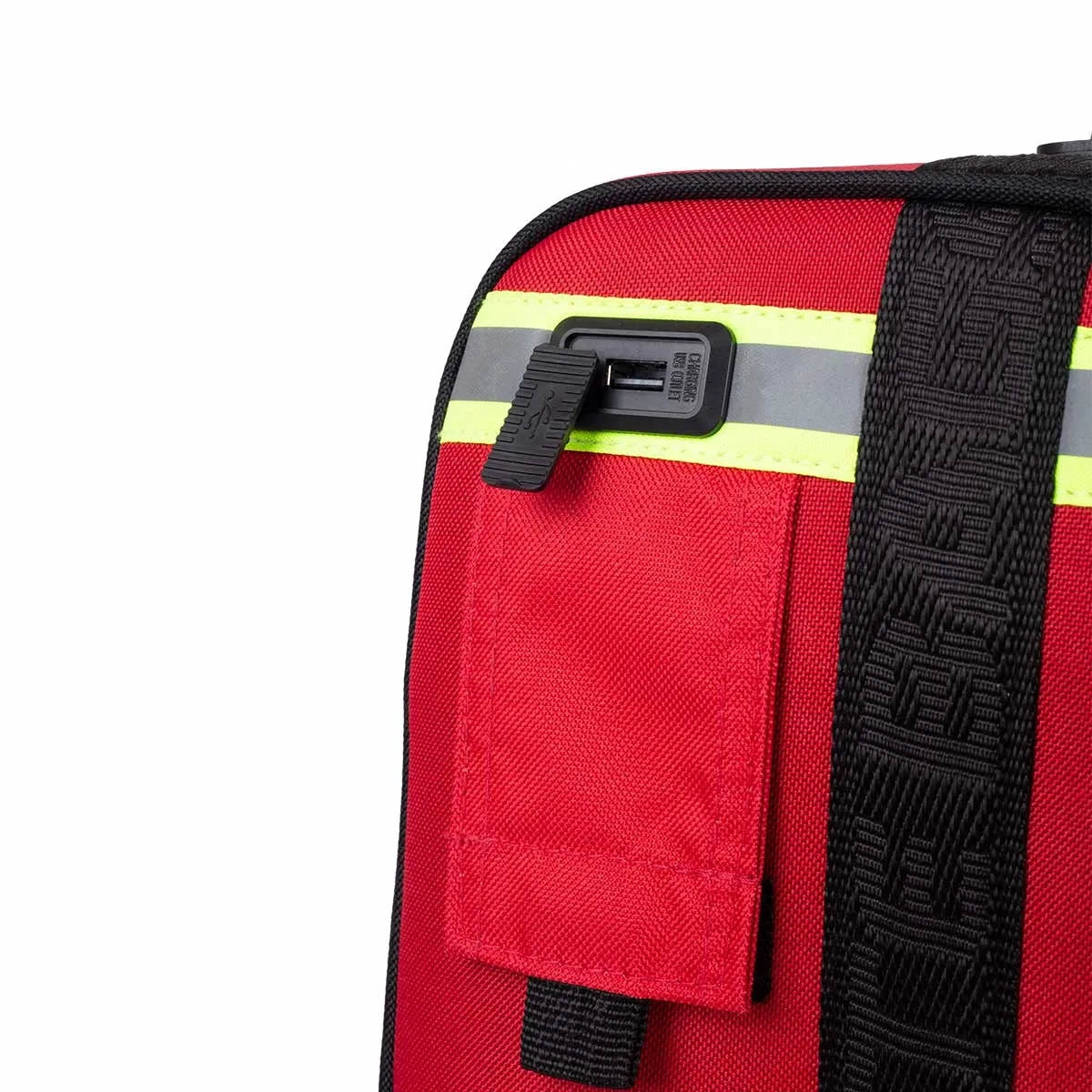 Emerair's Trolley Emergency Respiratory Bag - Red Polyamide - Elite Bags