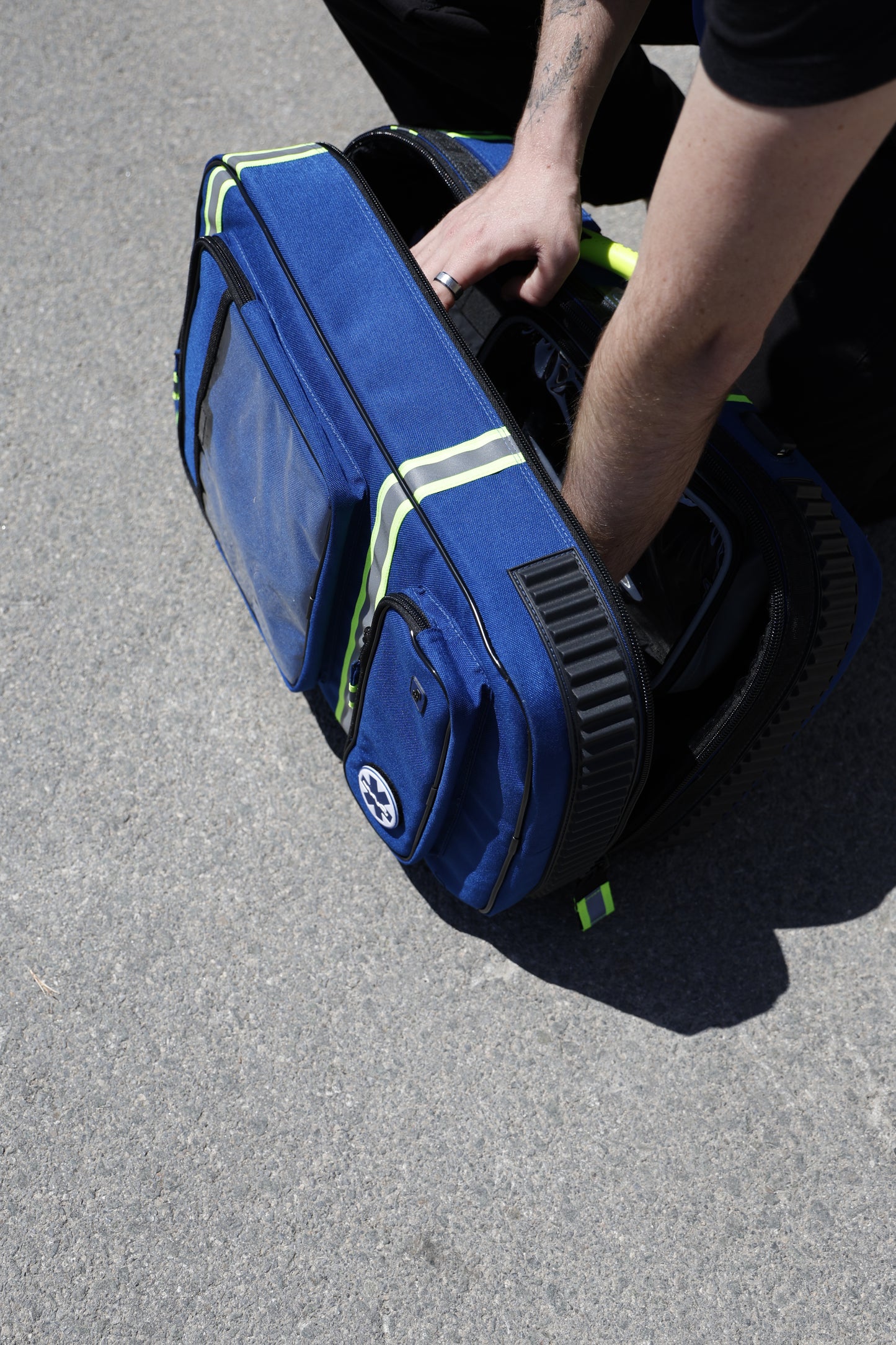 EMERAIR'S Advanced Life Support Emergency Briefcase (ALS) - Blue