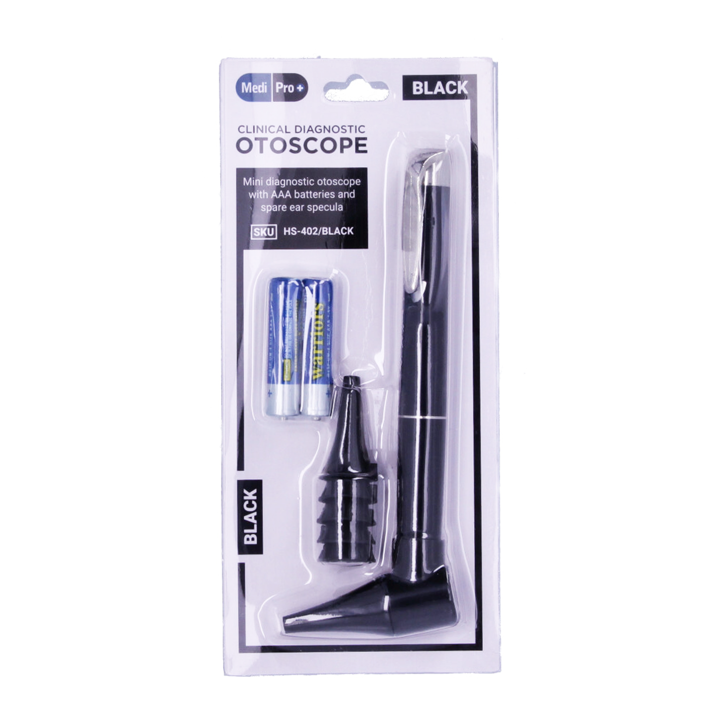 MediPro Clinical Diagnostic Mini Otoscope - Black - MediPro