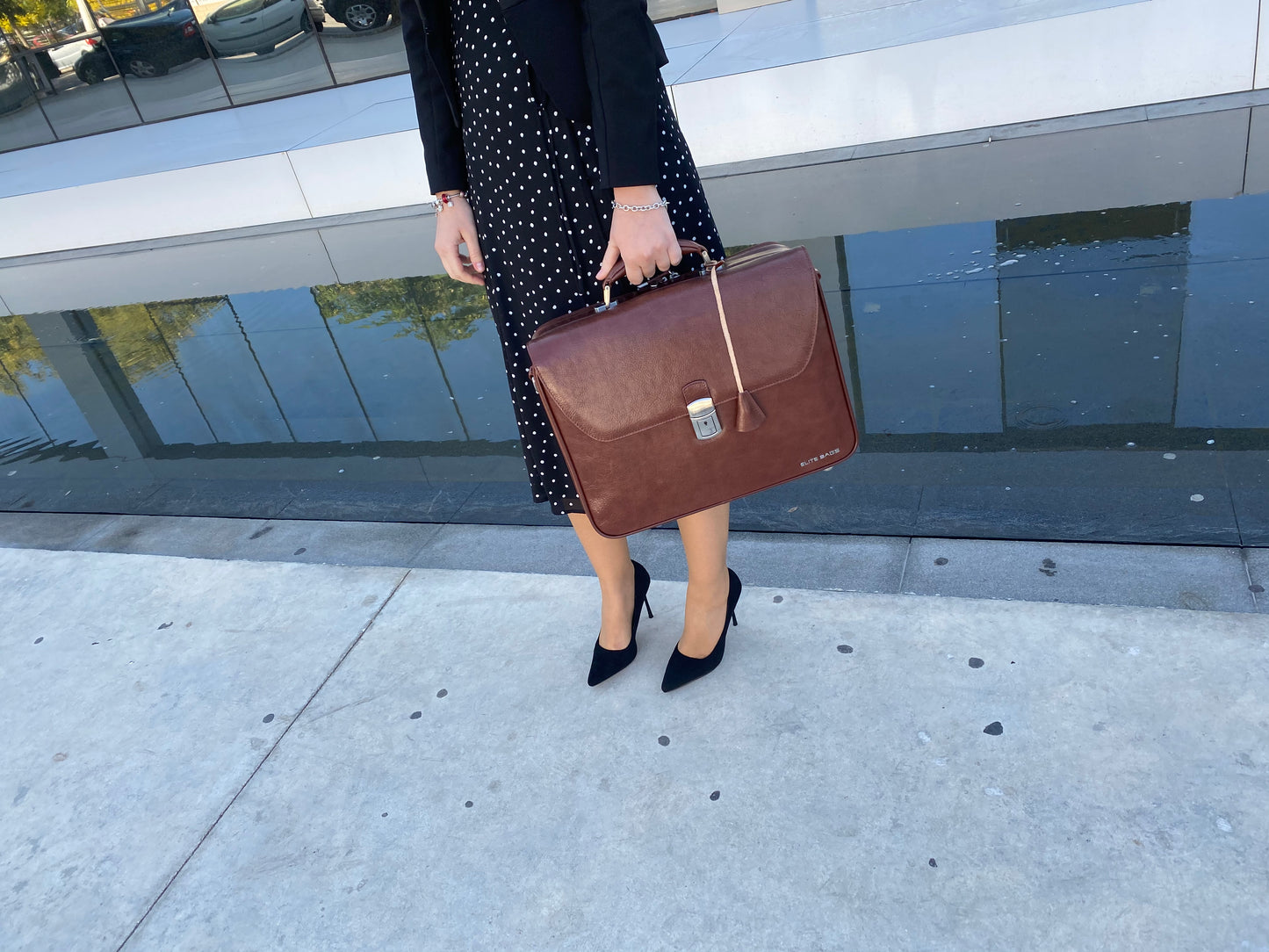 Elite Doctor’s Medical Bag – Brown Leather - CLEARANCE