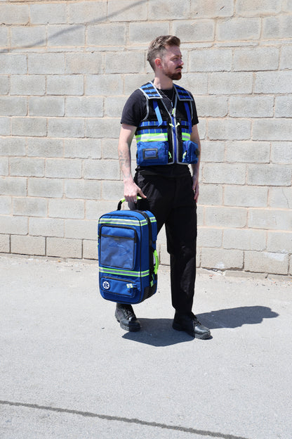 EMERAIR'S Advanced Life Support Emergency Briefcase (ALS) - Blue