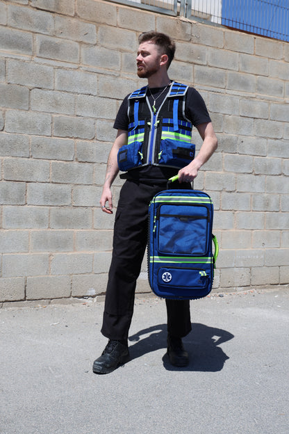 EMERAIR'S Advanced Life Support Emergency Briefcase (ALS) - Blue