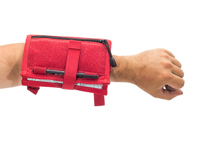 Elite Bags Maps Document Arm Pouch - Red