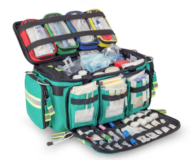 Extreme's Basic Life Support Emergency Bag - Green - Elite Bags