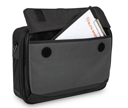 Elite Doctor's Bag - Black Twill Nylon - Elite Bags