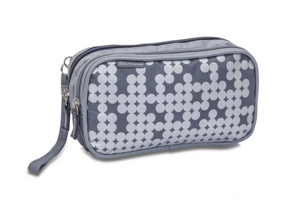 Dia's Cool Designs Diabetes Bag - Silver - Elite Bags