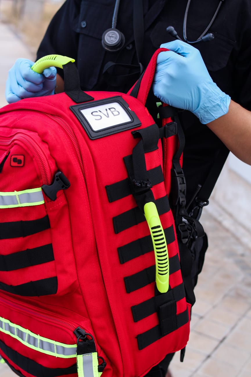 Elite Paramedic Rescue Backpack - Red - CLEARANCE