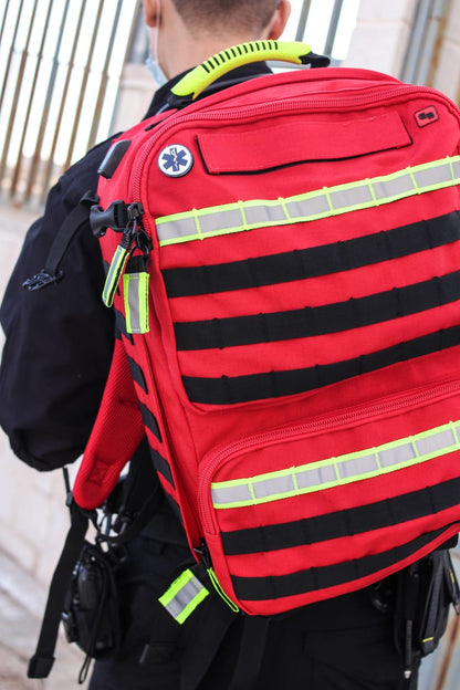 Elite Paramedic Rescue Backpack - Red