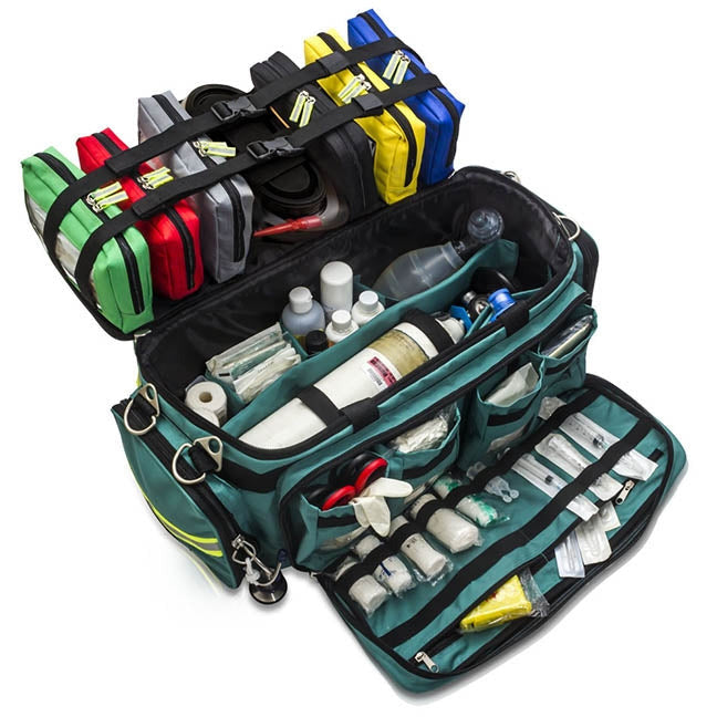 Critical's Advanced Life Support Emergency Bag - Green - Elite Bags